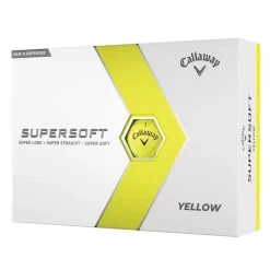 Callaway Super Soft Yellow Golf Balls - 2023 Version
