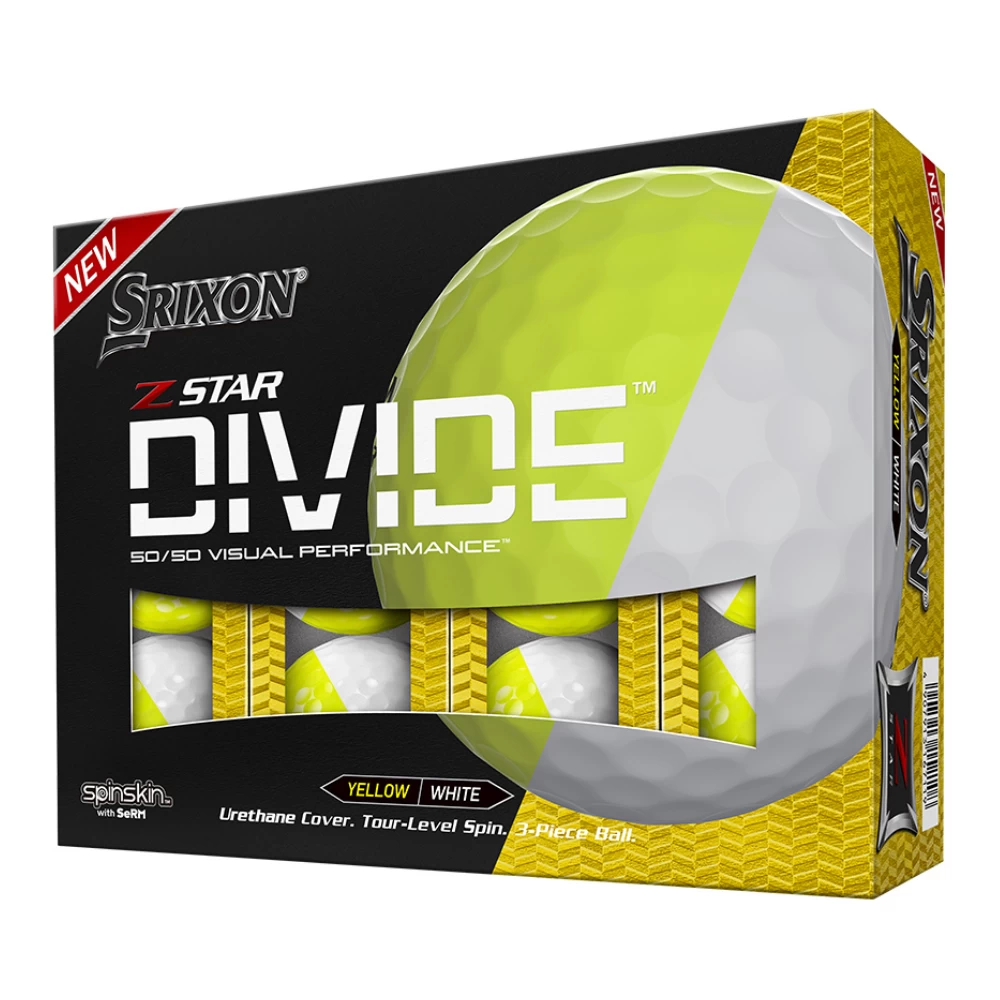 Srixon Z Star Divide Golf Balls - 2023 Version 1 Srixon Z Star Divide Golf Balls - 2023 Version