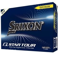 Srixon Q-Star Tour Yellow Golf Balls