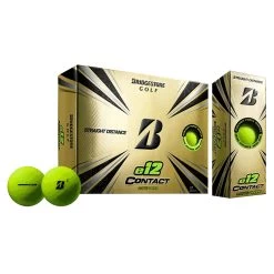 Bridgestone E12 Contact Matte Green Golf Balls