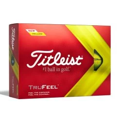 Titleist TruFeel Yellow Golf Balls