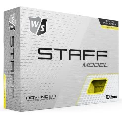 Wilson Staff Model Yellow 12-Ball Golf Balls