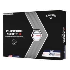Callaway Chrome Soft X 360 Triple Track Golf Balls - New 2023