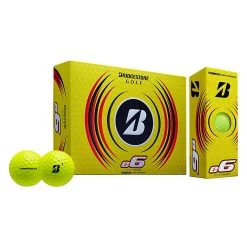 Bridgestone 2023 E6 Yellow Golf Ball