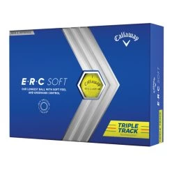 Callaway ERC Soft Yellow Triple Track Golf Balls - 2023 Version