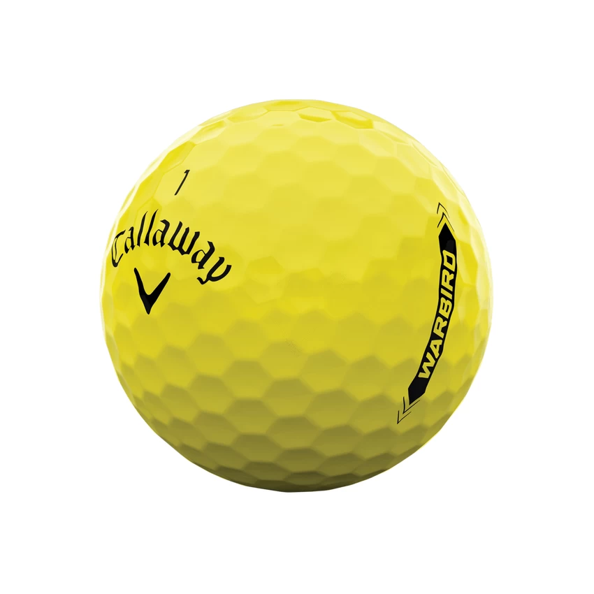 Callaway Warbird 23 Yellow Golf Balls 2 Callaway Warbird 23 Yellow Golf Balls - Image 2