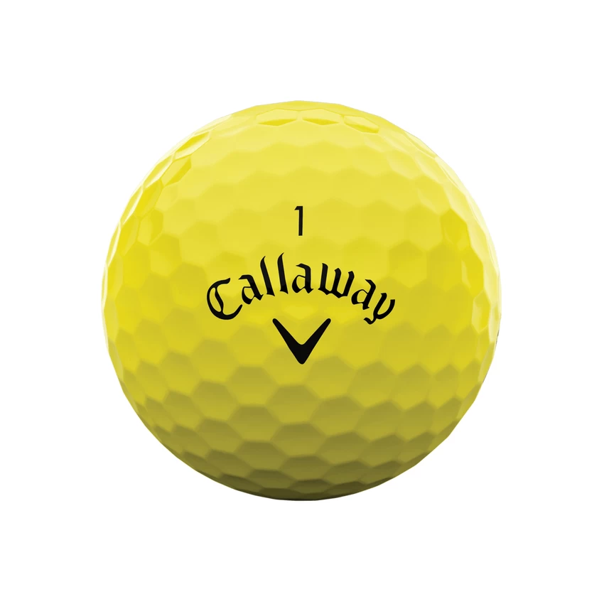 Callaway Warbird 23 Yellow Golf Balls 3 Callaway Warbird 23 Yellow Golf Balls - Image 3