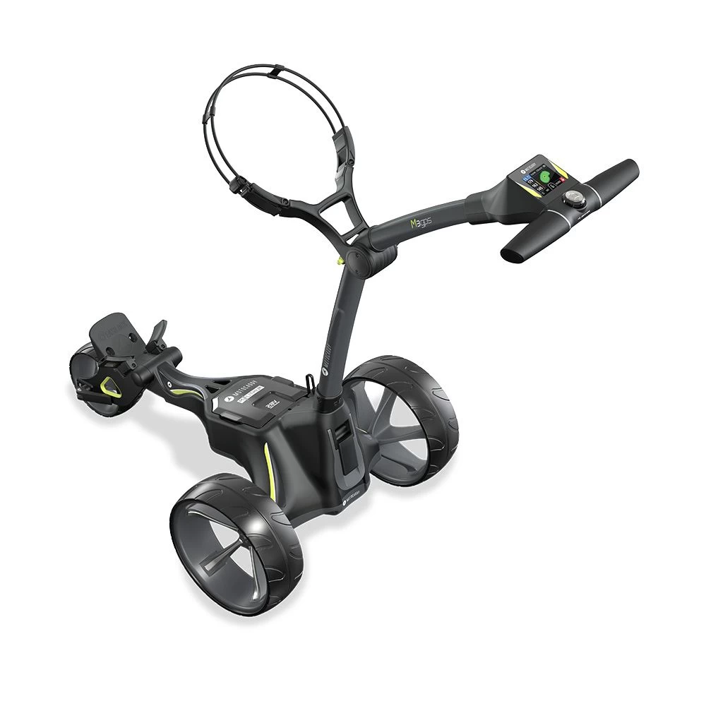 Motocaddy M3 GPS Extended Lithium Golf Trolley - Free Gift 2 Motocaddy M3 GPS Extended Lithium Golf Trolley - Free Gift - Image 2