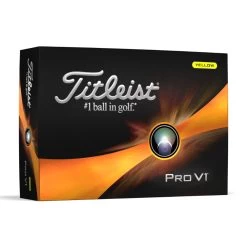 Titleist Pro V1 Yellow Golf Balls - 2023 Version
