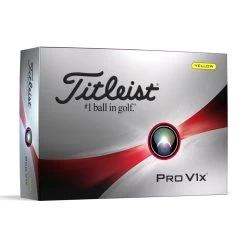 Titleist Pro V1X Yellow Golf Balls - 2023 Version