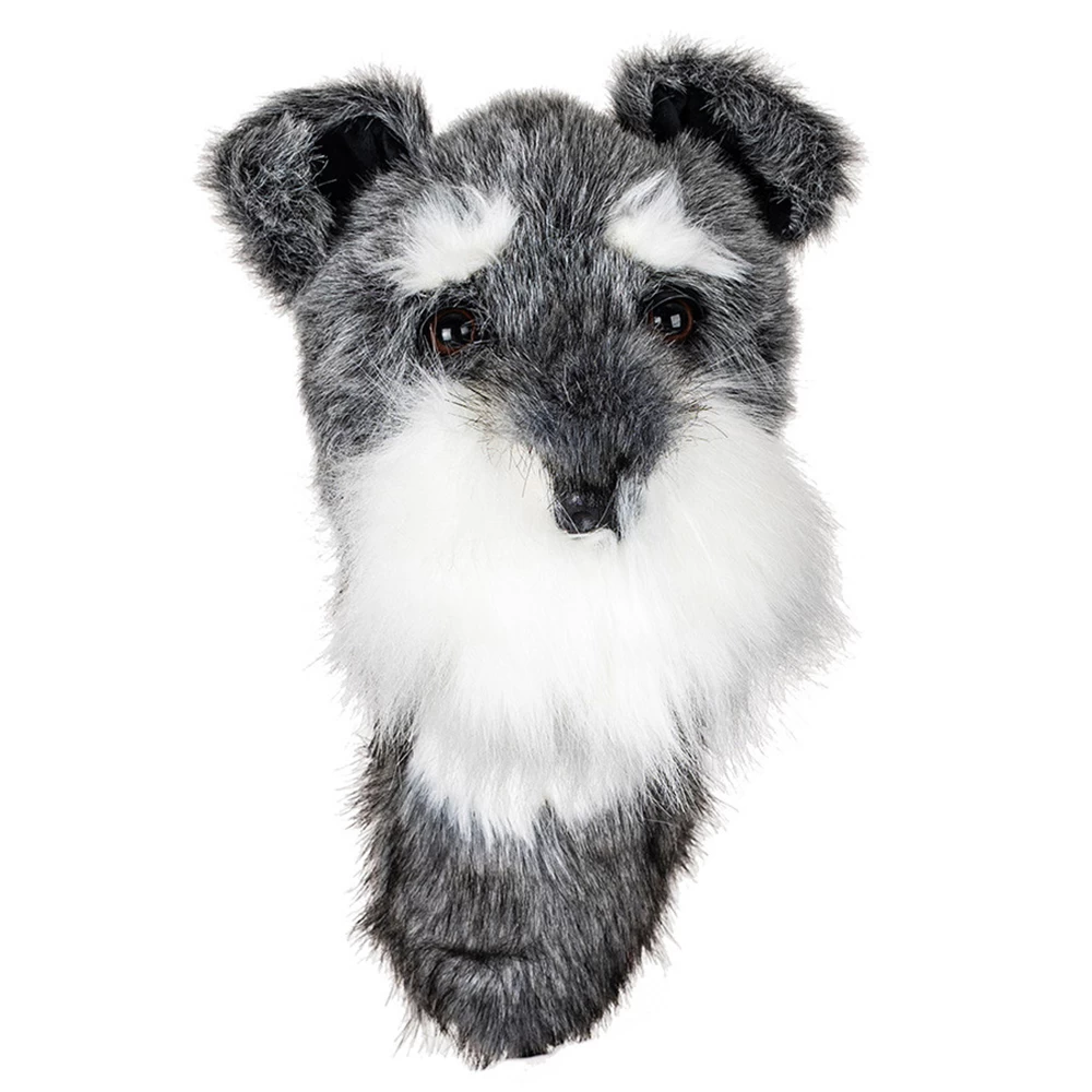 Daphne's Golf Headcover - Schnauzer 1 Daphne's Golf Headcover - Schnauzer