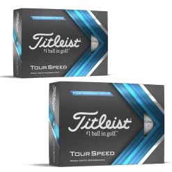 Titleist Tour Speed Golf Balls - 2 Dozen With Free Cool Bag