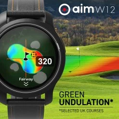 Golfbuddy Aim W12 GPS Full Colour Touch Screen Watch -Golf Gear Sales F04B710E 9733 4DA3 16EEC5F8142827FD