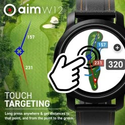 Golfbuddy Aim W12 GPS Full Colour Touch Screen Watch -Golf Gear Sales F04BE719 D157 C325 B1DB0BCF0821806A