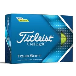 Titleist Tour Soft Yellow Golf Balls