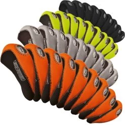 Longridge EzeCover Iron Golf Headcovers 10 Pack