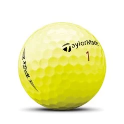 TaylorMade TP5X Yellow Golf Ball -Golf Gear Sales TA469 zoom D2
